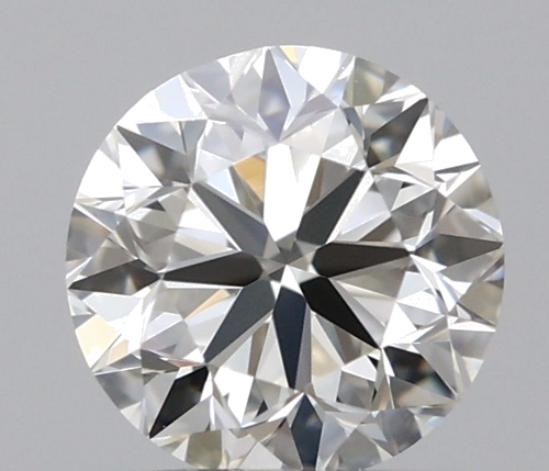 0.5 carat J-VVS2 Very Good cut Natūralus Round Deimantas (1)