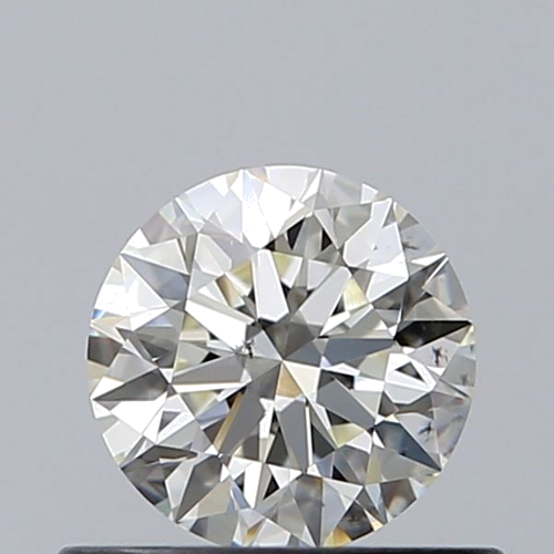 0.52 carat J-SI1 Very Good cut Natūralus Round Deimantas (1)