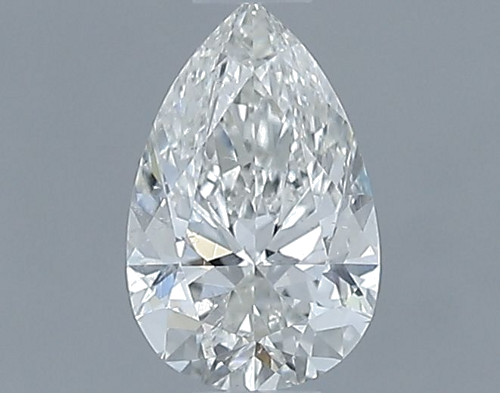 0.5 carat I-SI2 Natūralus Pear Deimantas (1)