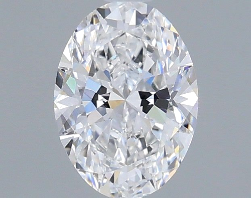 0.56 carat D-VVS2 Natūralus Oval Deimantas (1)