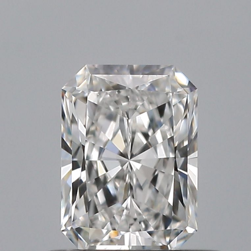 0.52 carat D-VVS1 Natūralus Radiant Deimantas (1)