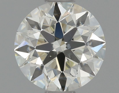 0.61 carat K-SI1 Excellent cut Natūralus Round Deimantas (1)
