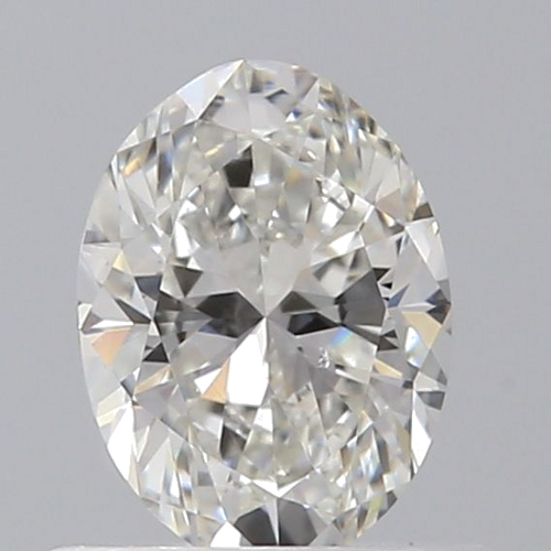 0.5 carat G-SI1 Natūralus Oval Deimantas (1)