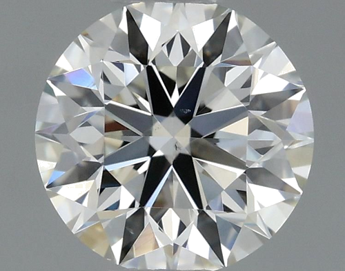 0.53 carat I-VS2 Excellent cut Natūralus Round Deimantas (1)