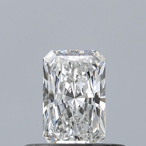 0.33 carat E-VVS2 Natūralus Radiant Deimantas (1)