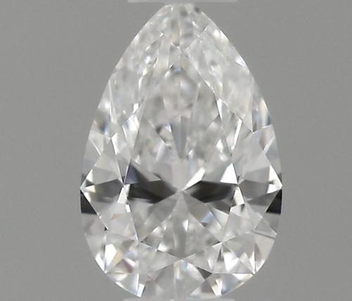 0.24 carat F-VVS1 Natūralus Pear Deimantas (1)