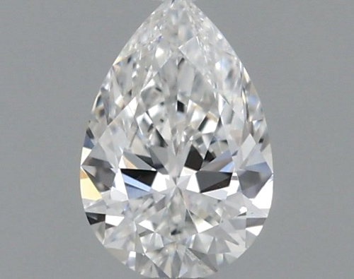 0.3 carat F-VS1 Natūralus Pear Deimantas (1)
