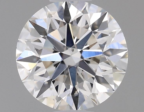 0.61 carat G-SI1 Excellent cut Natūralus Round Deimantas (1)