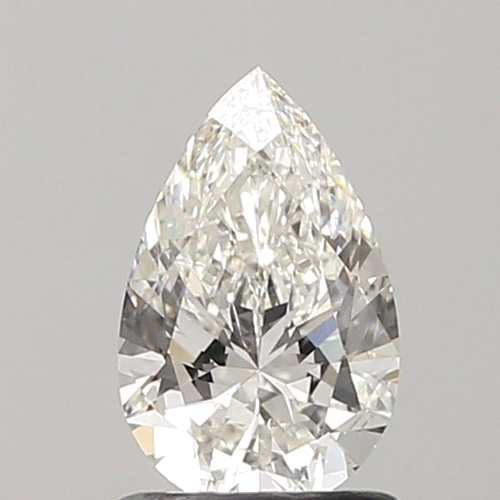 1.01 carat H-SI2 Natūralus Pear Deimantas (1)