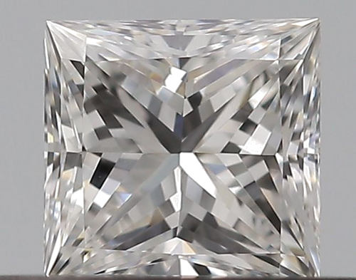 0.31 carat E-VVS1 Natūralus Princess Deimantas (1)