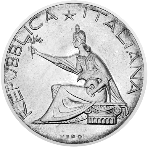 500 Lire Unification Centennial 1961 Italy Silver Coin (1)