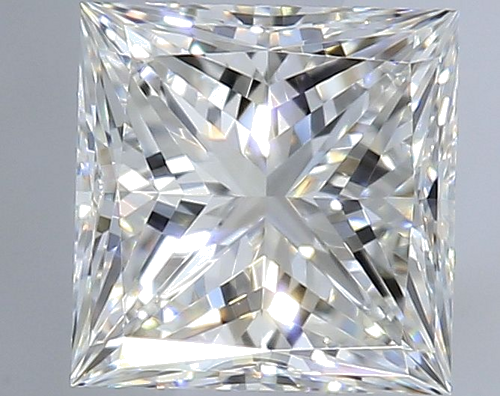 0.5 carat G-IF Natūralus Princess Deimantas (1)