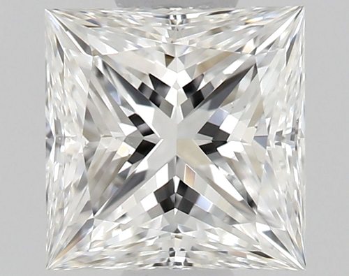0.6 carat F-SI1 Natūralus Princess Deimantas (1)