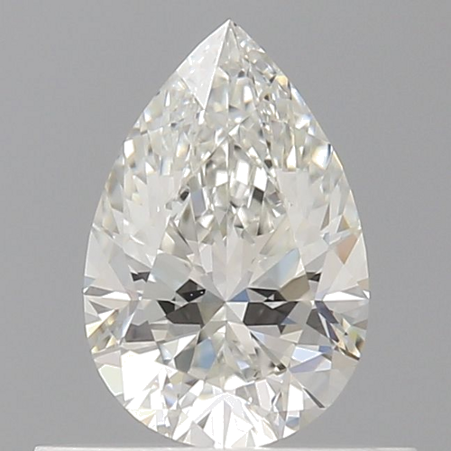 0.5 carat H-VVS1 Natūralus Pear Deimantas (1)