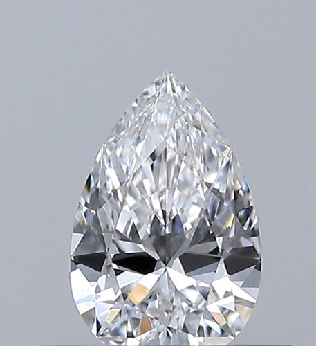 0.3 carat E-VVS2 Natūralus Pear Deimantas (1)