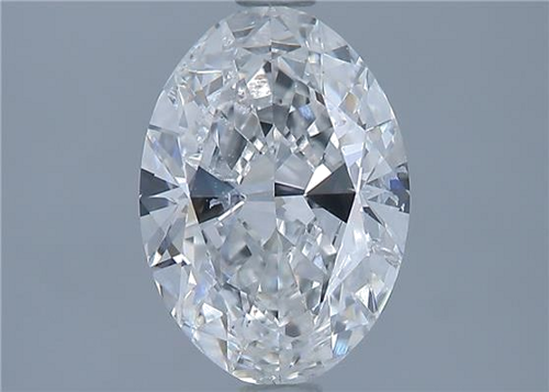1.52 carat F-SI2 Natūralus Oval Deimantas (1)