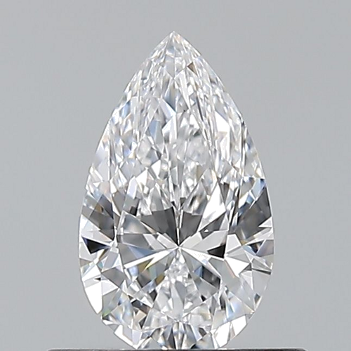 0.5 carat D-VS1 Natūralus Pear Deimantas (1)