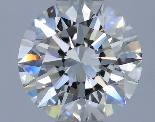 0.5 carat H-VS1 Excellent cut Natūralus Round Deimantas (1)