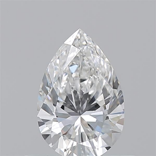 0.53 carat F-VS2 Natūralus Pear Deimantas (1)