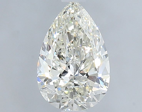 0.9 carat J-SI1 Natūralus Pear Deimantas (1)