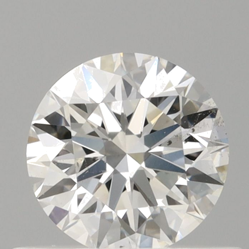 0.53 carat F-SI1 Excellent cut Natūralus Round Deimantas (1)