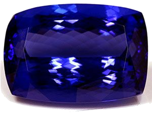 54.65 carat BLUE Cushion Tanzanite (1)