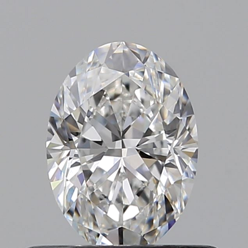 0.57 carat E-VS1 Natūralus Oval Deimantas (1)