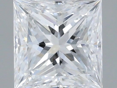 0.5 carat D-IF Natūralus Princess Deimantas (1)