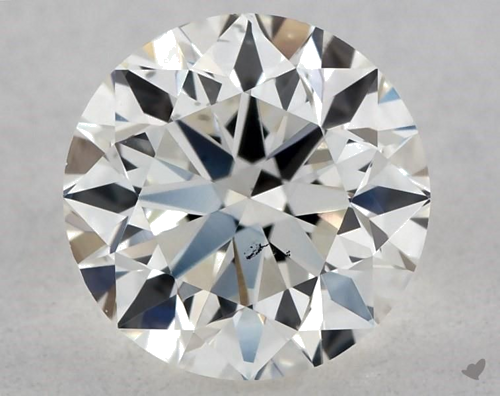 0.7 carat J-VS2 GD cut Natūralus Round Deimantas (1)
