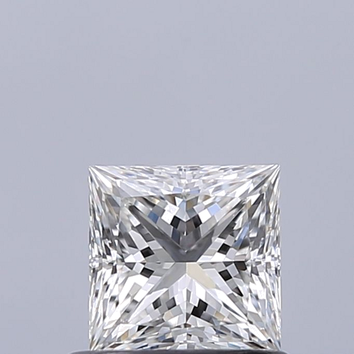 0.62 carat G-VVS2 Natūralus Princess Deimantas (1)