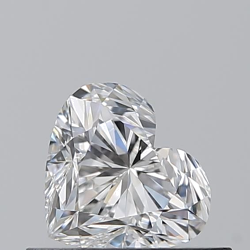 0.52 carat E-VS1 Natūralus Heart Deimantas (1)