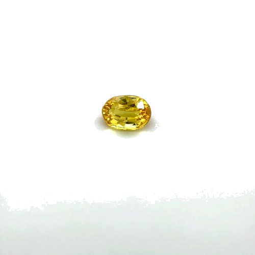 0.6 carat YELLOW Oval Chrysoberyl (1)