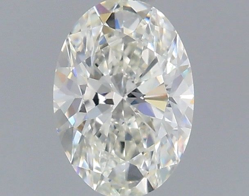 0.58 carat I-VS1 Natūralus Oval Deimantas (1)