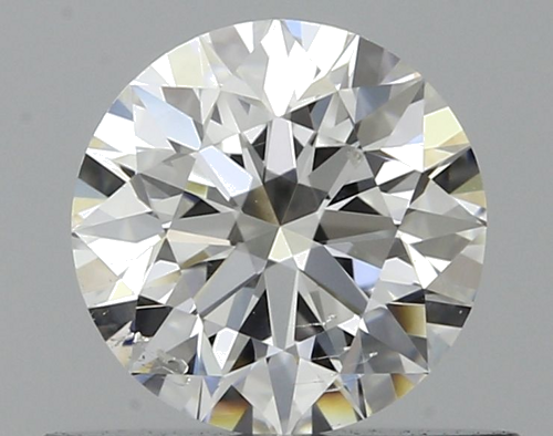 0.5 carat F-SI2 Excellent cut Natūralus Round Deimantas (1)