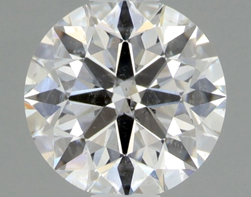 0.42 carat G-SI2 Excellent cut Natūralus Round Deimantas (1)