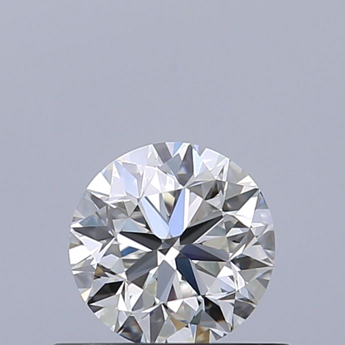 0.5 carat F-VVS1 Very Good cut Natūralus Round Deimantas (1)