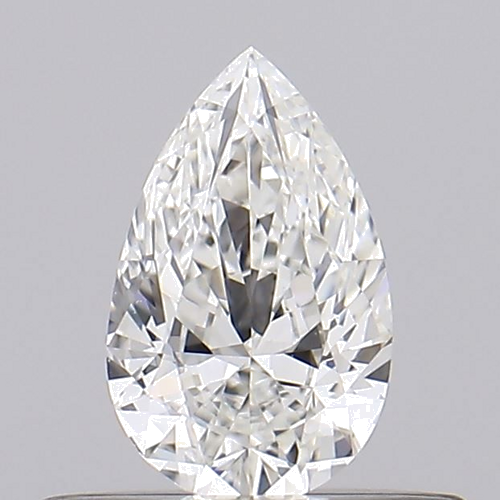 0.33 carat E-VVS2 Natūralus Pear Deimantas (1)