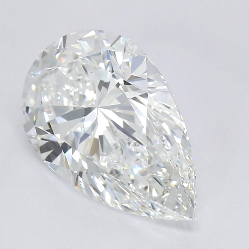 2.51 carat E-VS2 Natūralus Pear Deimantas (1)