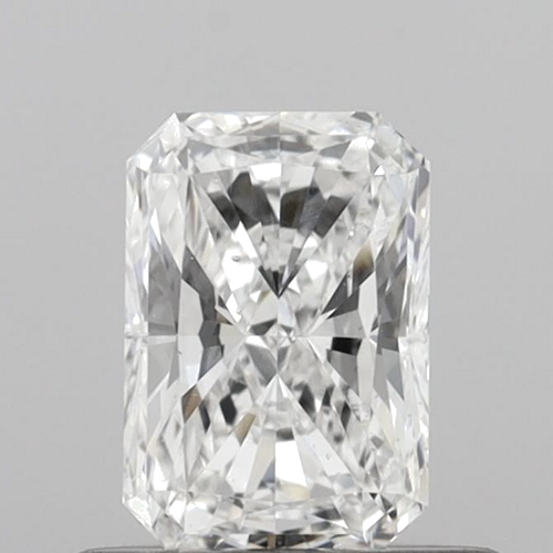 0.58 carat E-SI1 Natūralus Radiant Deimantas (1)