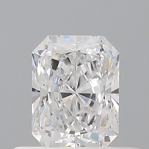 0.5 carat D-VS2 Natūralus Radiant Deimantas (1)
