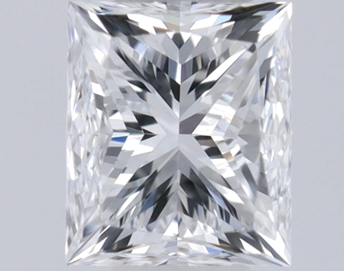 0.36 carat D-VS2 Natūralus Princess Deimantas (1)