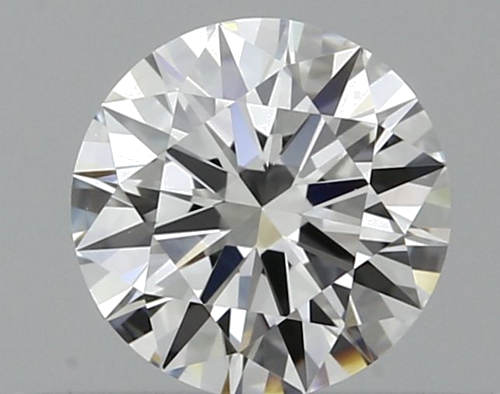 0.32 carat F-VVS1 Excellent cut Natūralus Round Deimantas (1)
