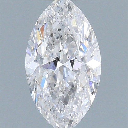 0.4 carat D-SI2 Natūralus Marquise Deimantas (1)