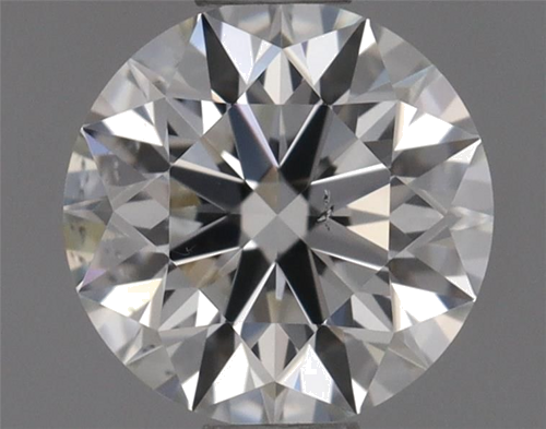 0.56 carat H-SI1 Excellent cut Natūralus Round Deimantas (1)