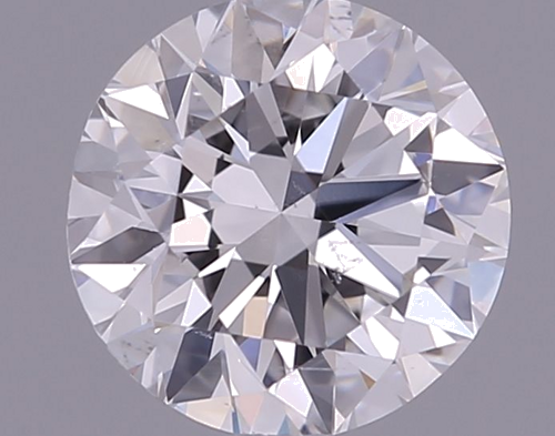 0.5 carat F-SI1 Very Good cut Natūralus Round Deimantas (1)