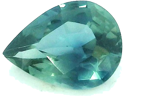 0.56 carat BLUE Pear Safyras (1)