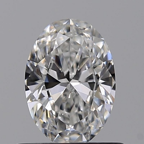 0.53 carat E-VVS1 Natūralus Oval Deimantas (1)