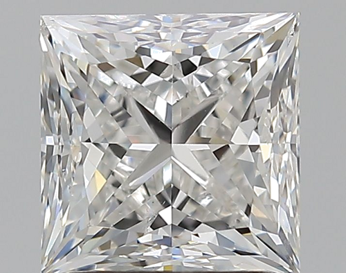 2.01 carat G-SI2 Natūralus Princess Deimantas (1)