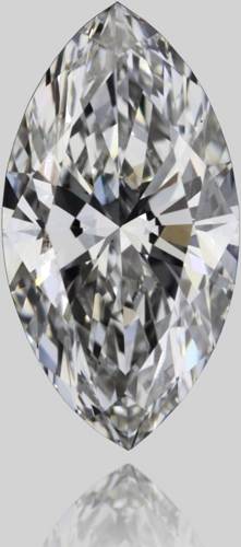 0.4 carat F-VVS1 Natūralus Marquise Deimantas (1)