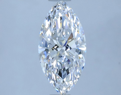 0.61 carat D-VS1 Natūralus Marquise Deimantas (1)